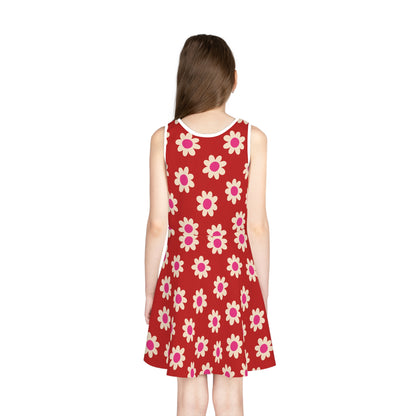 Cupid's Garden Girls' Sleeveless Sundress