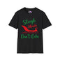 Sleigh Hair Don't Care Adult T-shirt