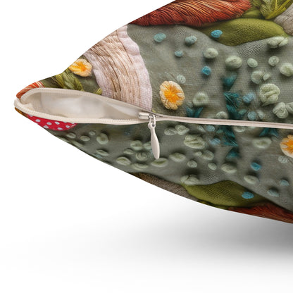 Enchanted Caps Throw Pillow