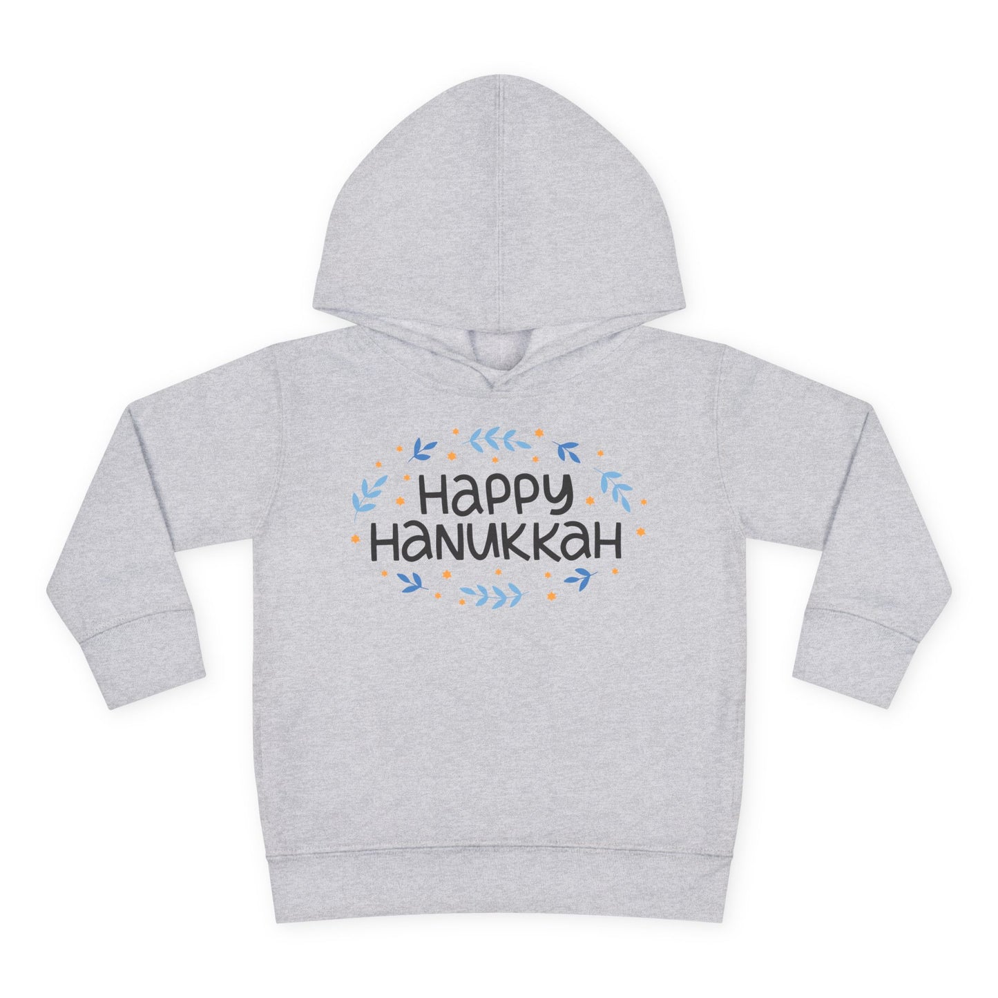 Happy Hanukkah 4 Toddler Pullover Fleece Hoodie