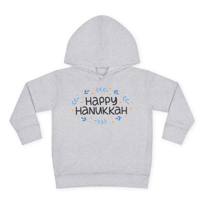 Happy Hanukkah 4 Toddler Pullover Fleece Hoodie