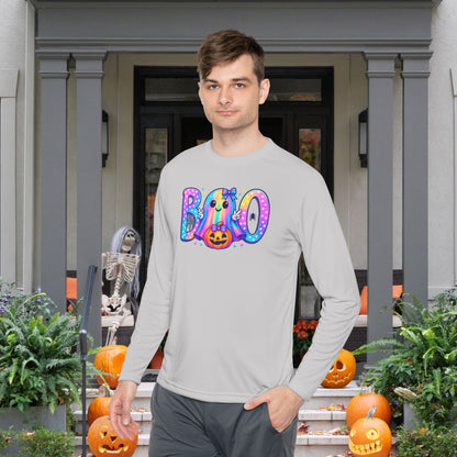 Pastel Boo Adult Long Sleeve Tee