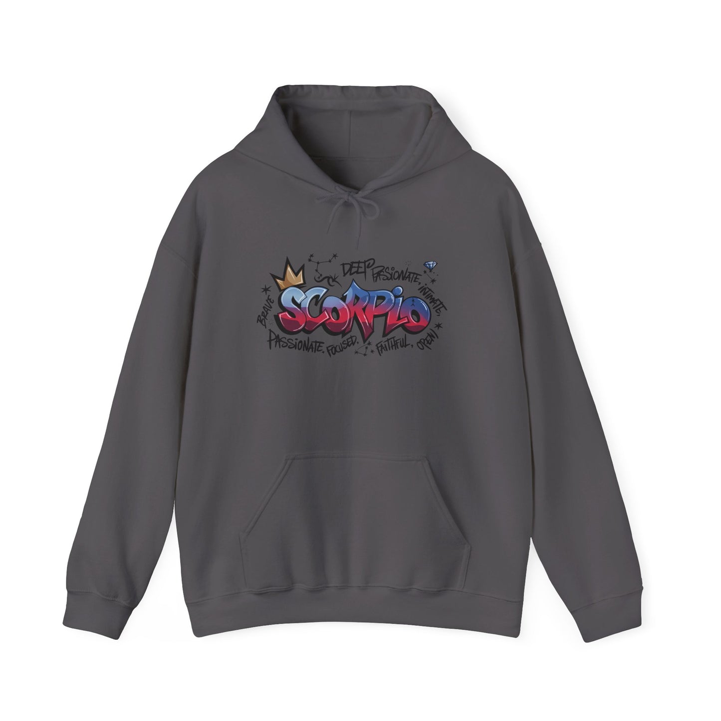 Scorpio Street Art Heavy Blend™ Hooded Sweatshirt