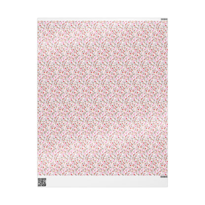 Christmas Unicorn 2 Custom Name Wrapping Paper (Natalie)