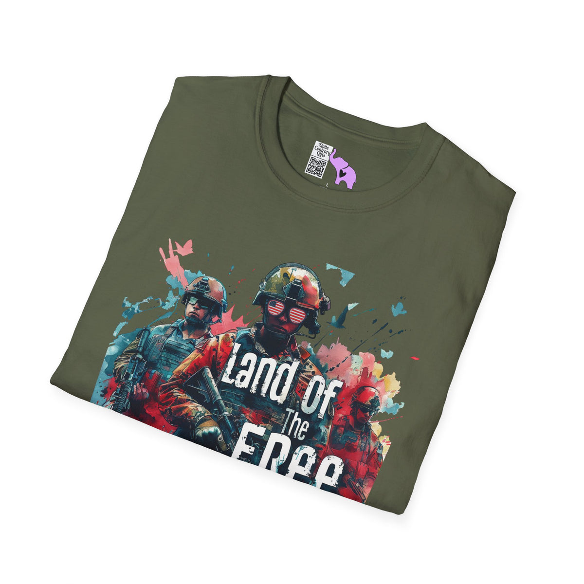 Land of the Free Adult T-shirt