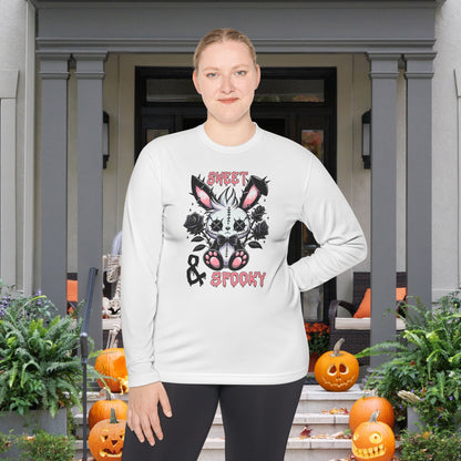 Sweet & Spook Voodoo Bunny Adult Long Sleeve Tee