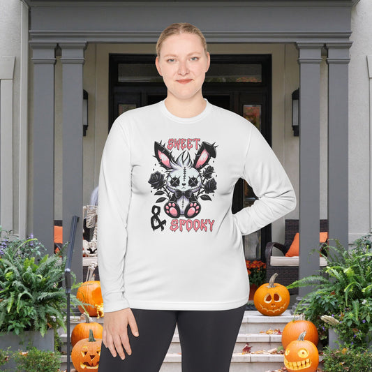 Sweet & Spook Voodoo Bunny Adult Long Sleeve Tee