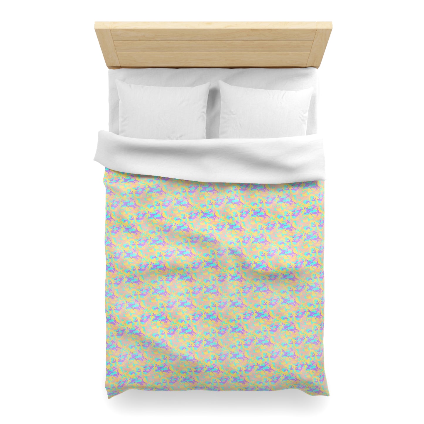 Dreamsicle Camo Duvet Bedding Set