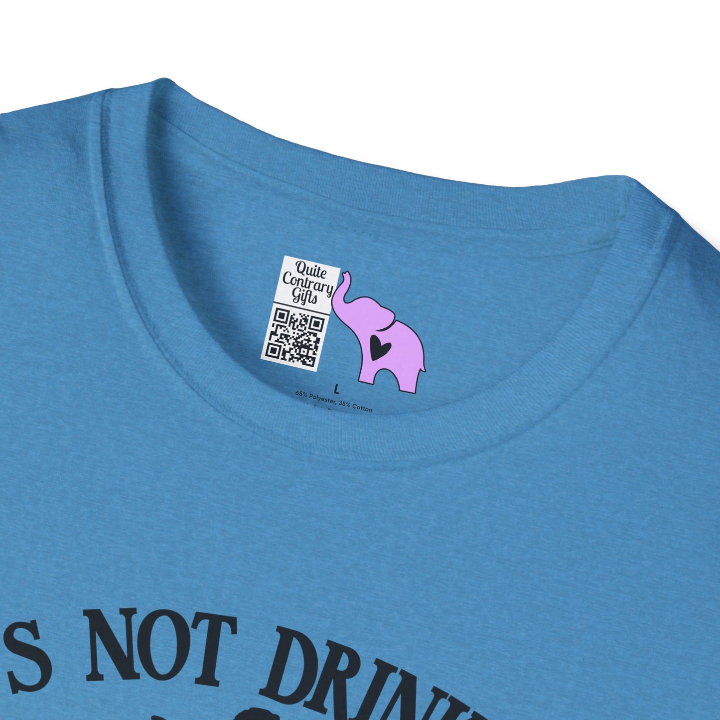 It's Not Drinking Alone If Your Dog Is Home Adult T-shirt