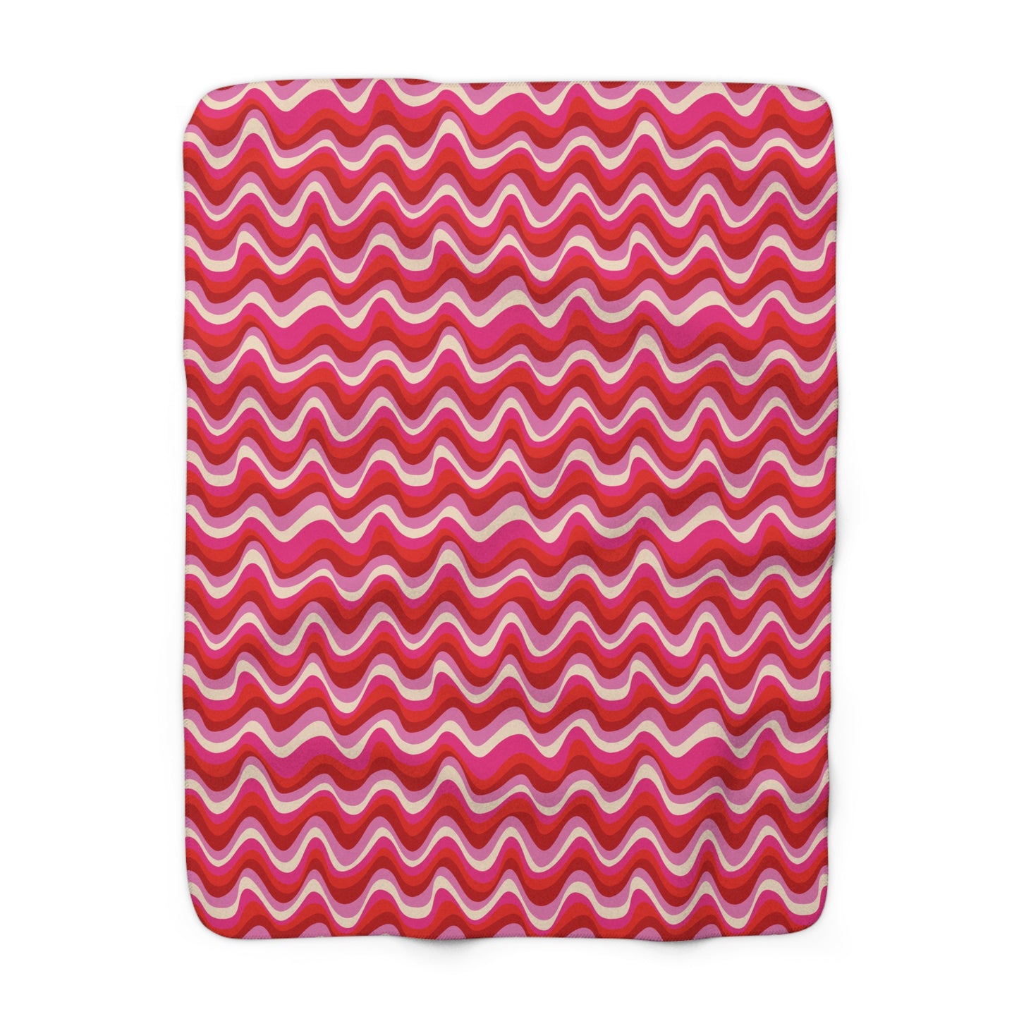 Blush Frequency Fleece Blanket