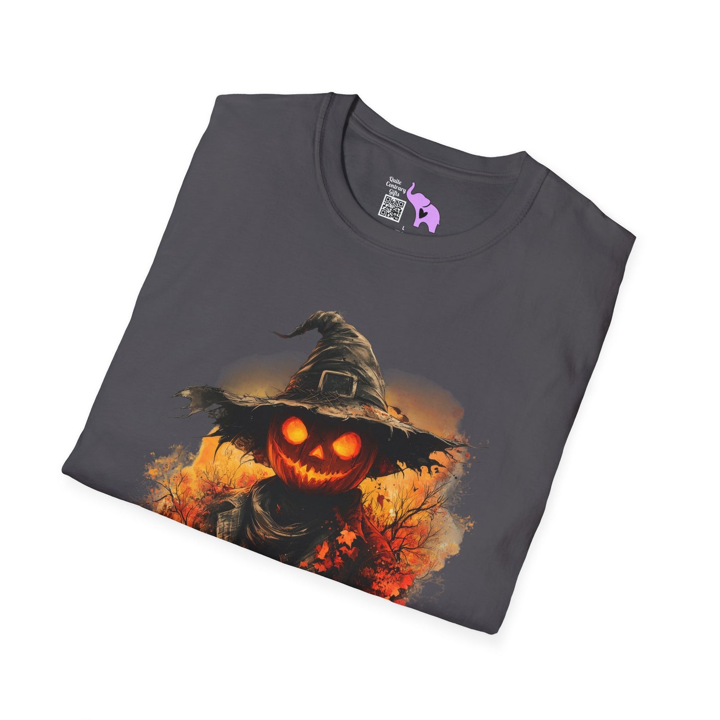 Halloween Scarecrow 4 Adult T-shirt