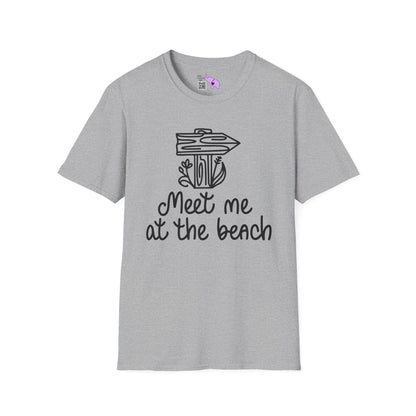 Meet Me At The Beach Adult T-shirt