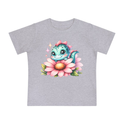 Dinosaur Flower Baby T-Shirt