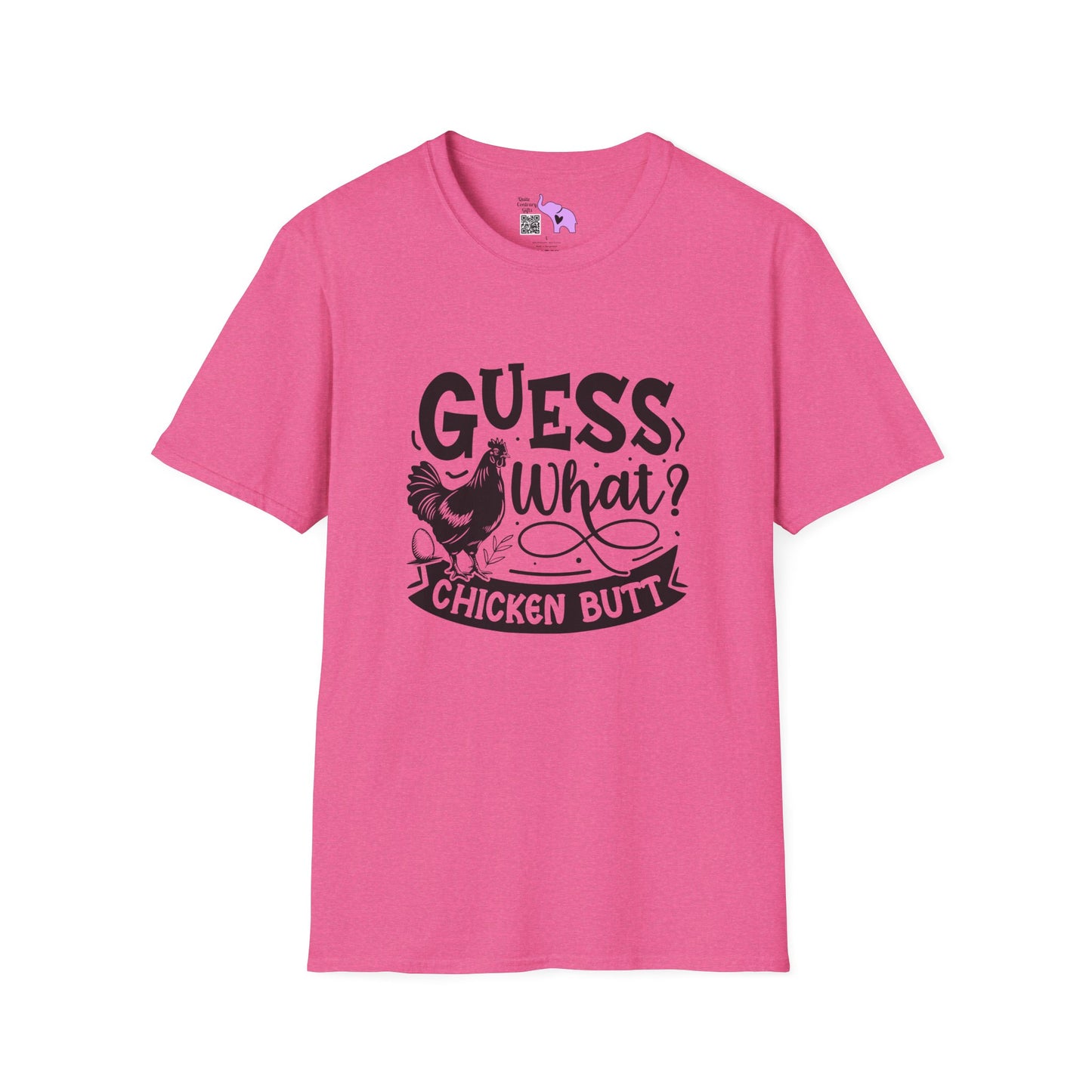 Guess What? Chicken Butt Adult T-shirt