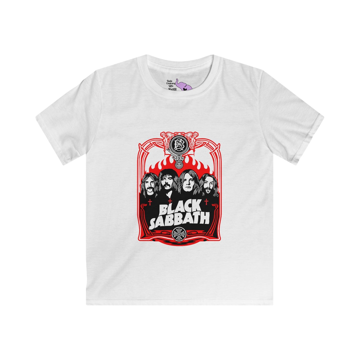 Black Sabbath Kids Softstyle Tee