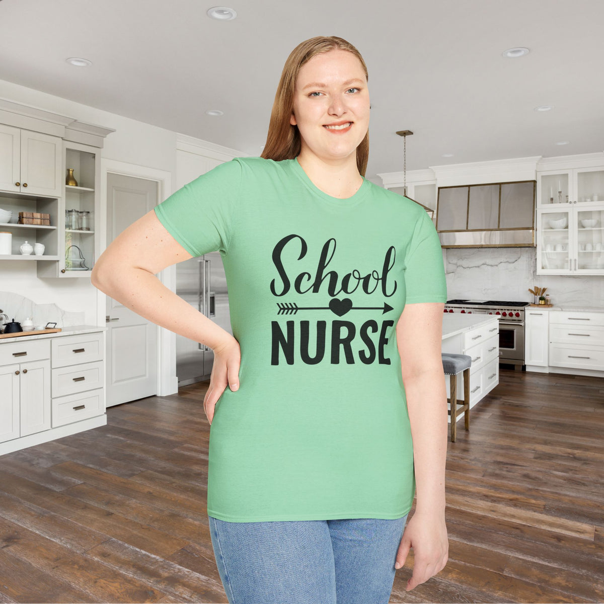 School Nurse Adult T-shirt