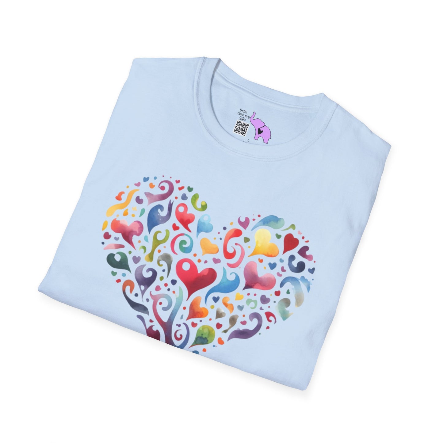 Hearts That Speak Adult T-shirt