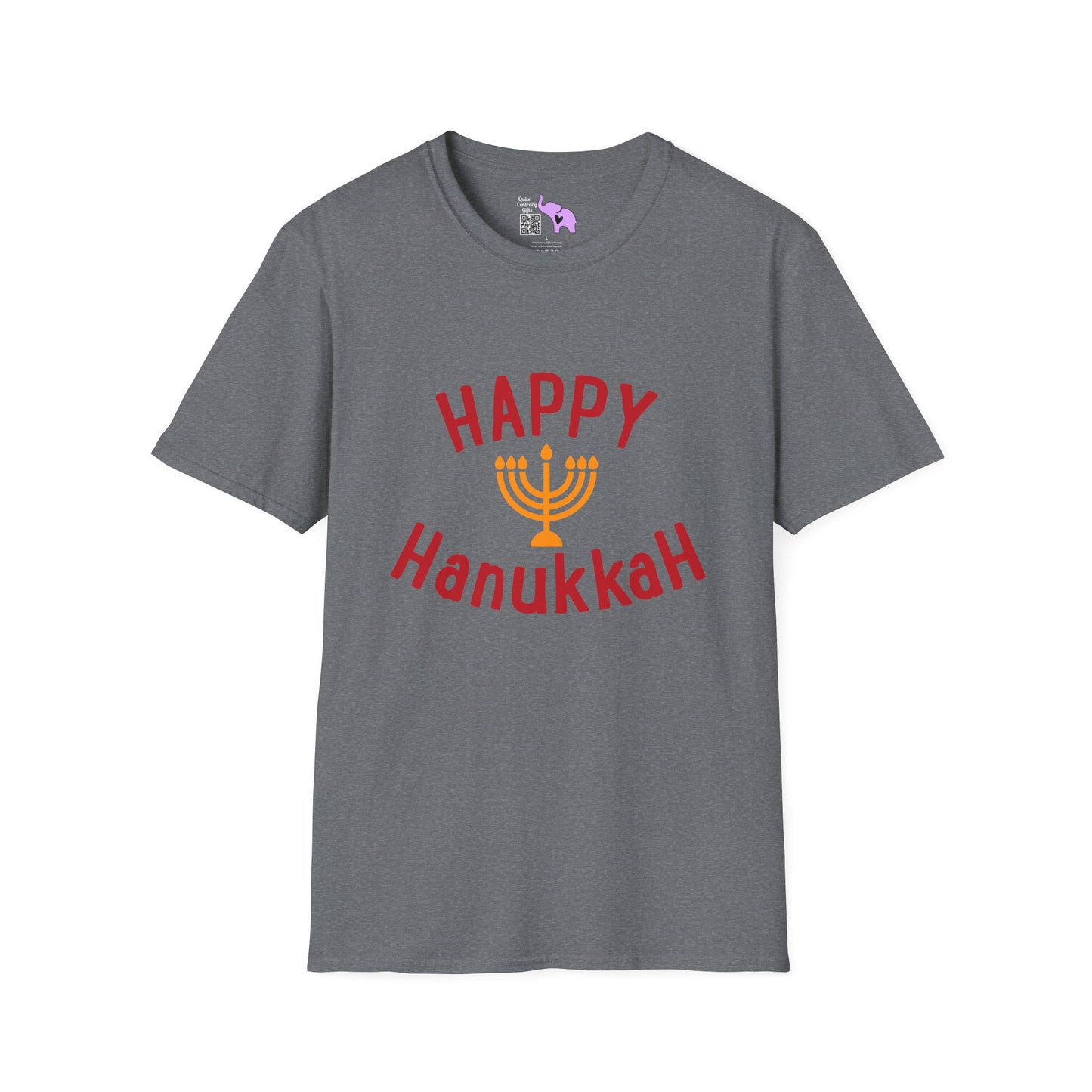 Happy Hanukkah Adult T-shirt