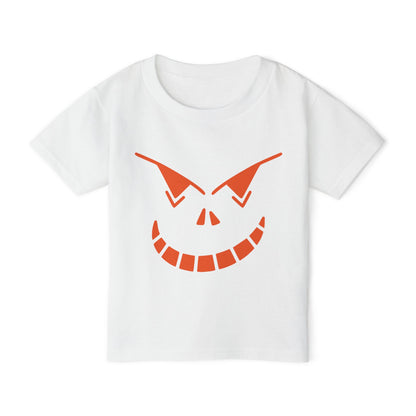 Spooky Jack-O-Lantern Heavy Cotton™ Toddler T-shirt