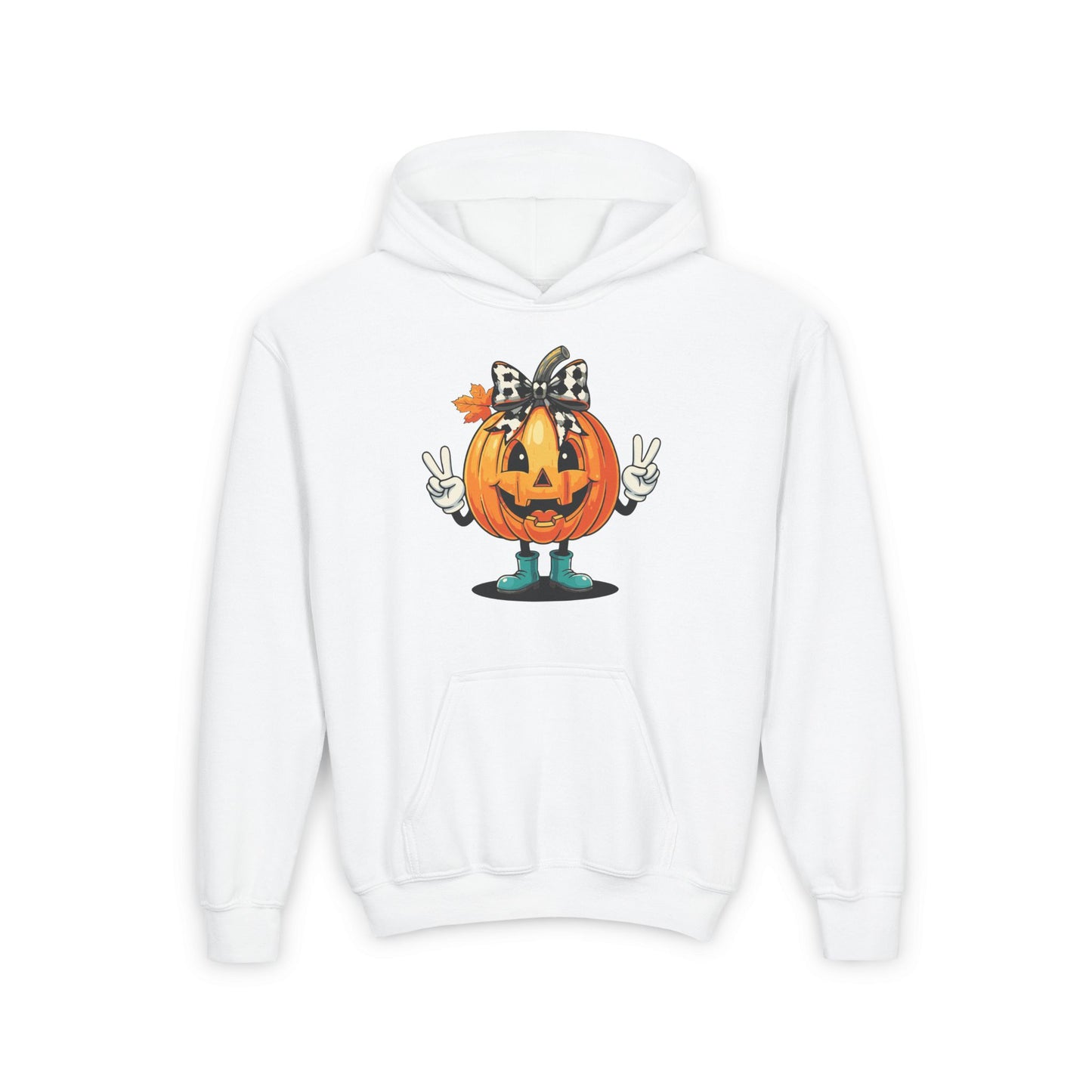 Pumpkin Peace Youth Heavy Blend Hoodie