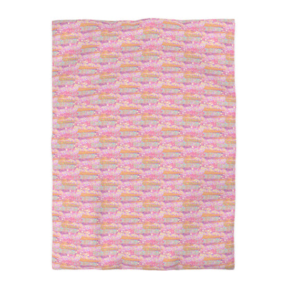 Wild Tropic Collage Microfiber Duvet Cover