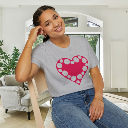 Heart 9 Adult Unisex Tshirt