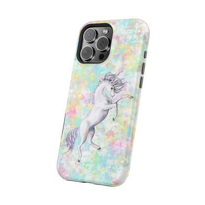 Pastel Pegasus MagSafe® Compatible Tough Case for iPhone