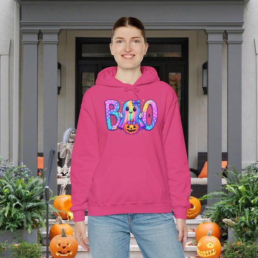 Pastel Boo Heavy Blend™ Hooded Sweatshirt