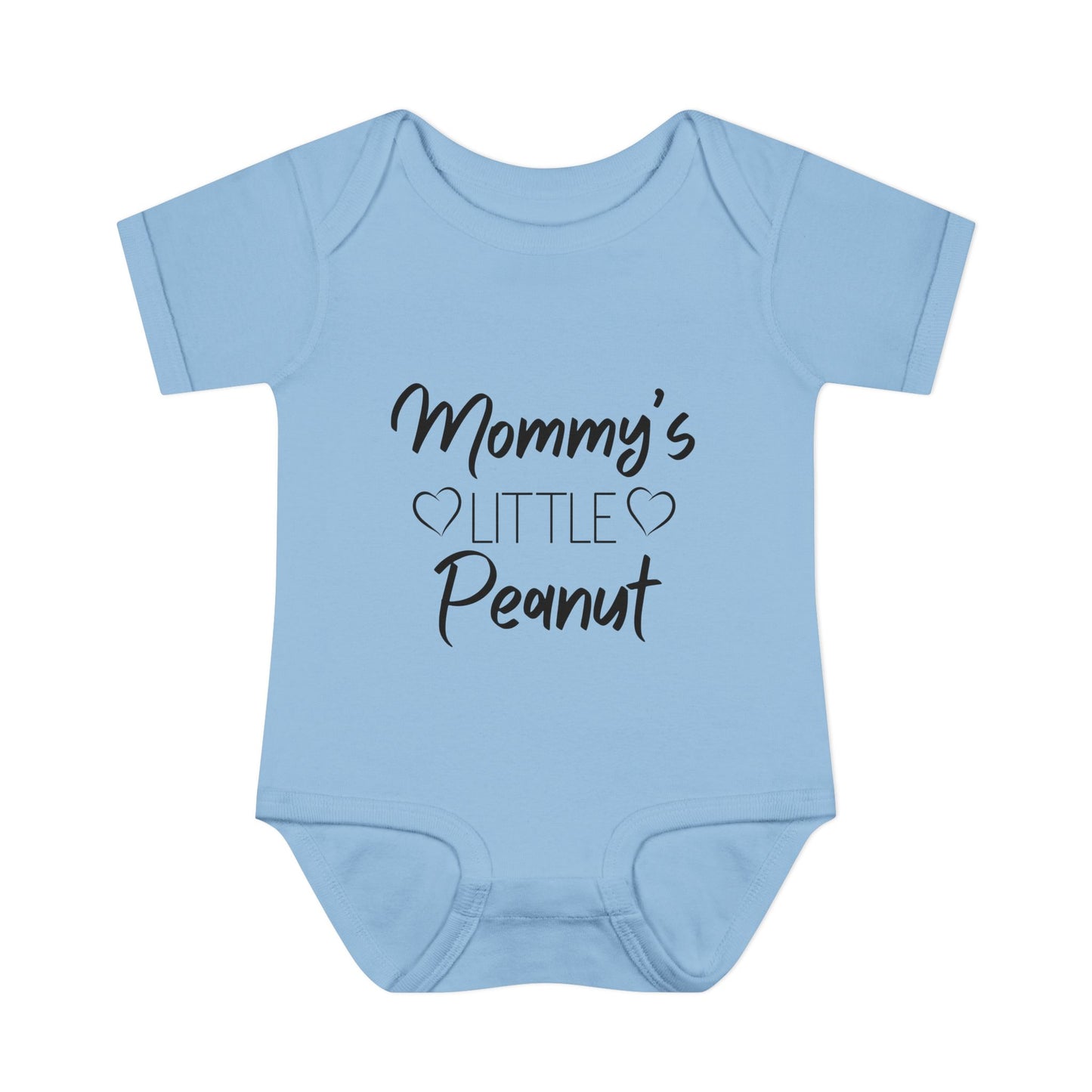 Mommy's Little Peanut Infant Baby Rib Bodysuit