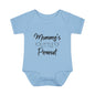 Mommy's Little Peanut Infant Baby Rib Bodysuit