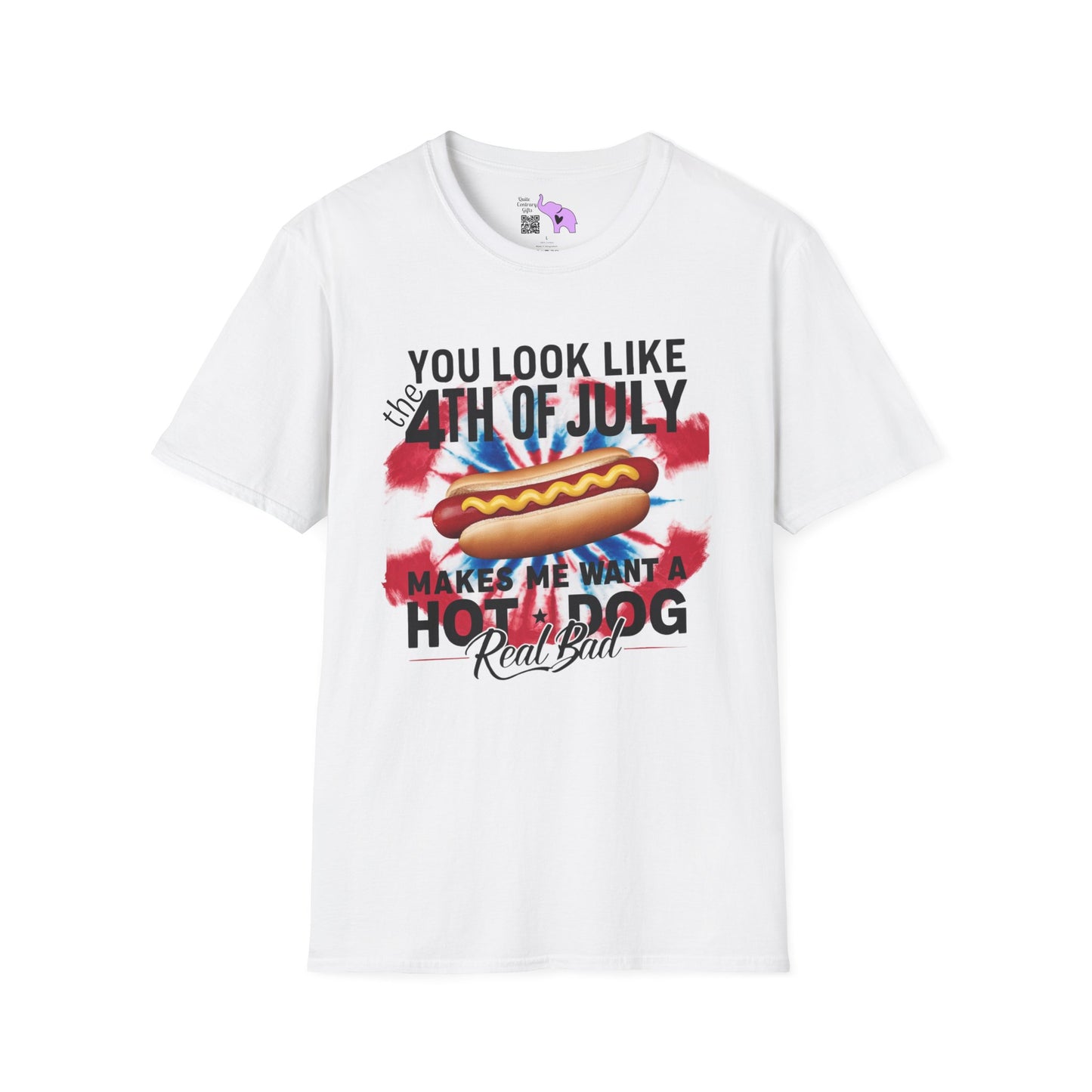 You Look Like The 4th of July Makes Me Want A Hot Dog Real Bad Adult T-shirt
