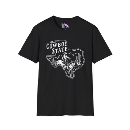 Texas The Cowboy State Adult T-shirt