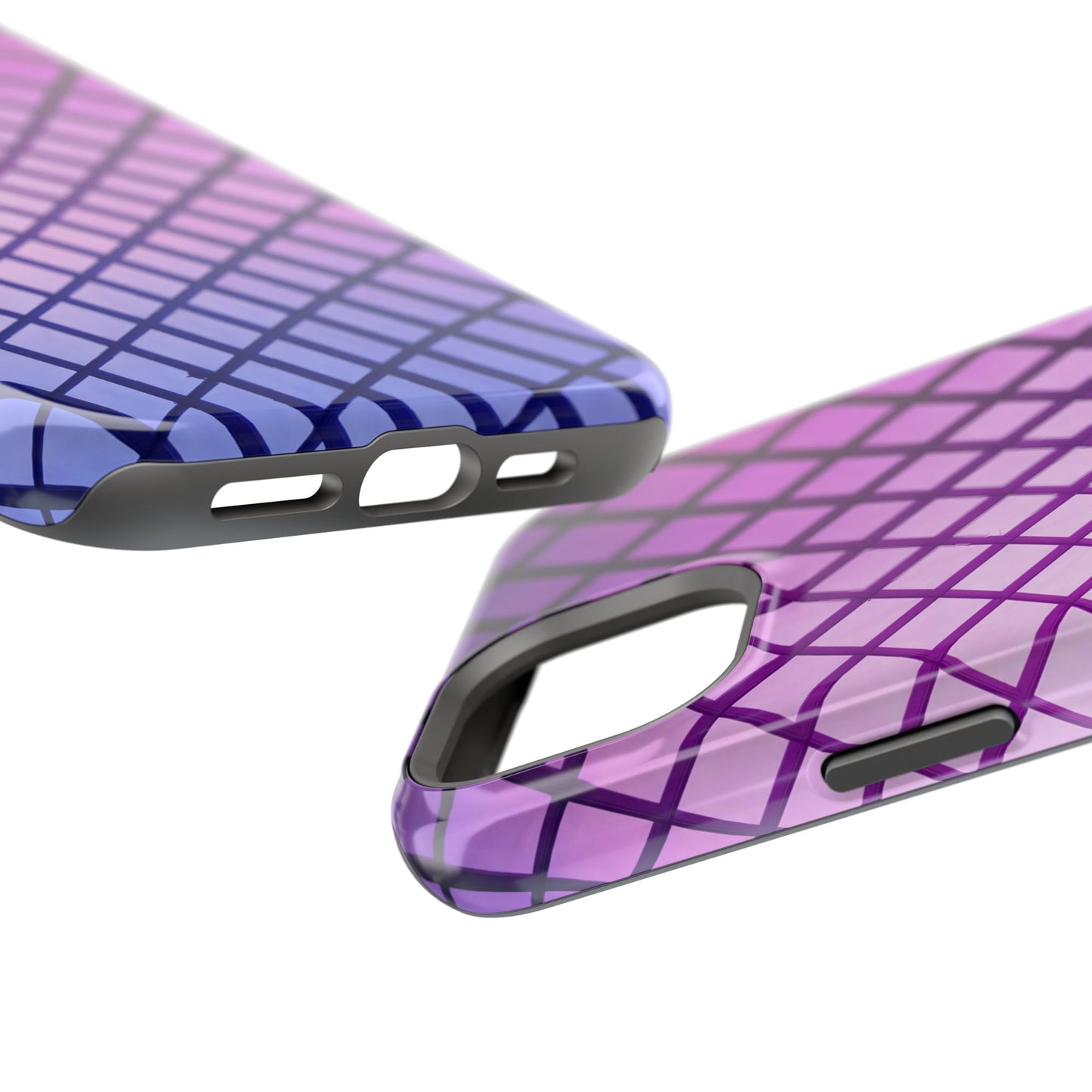 Midnight Mist Mosaic MagSafe® Compatible Tough Case for iPhone
