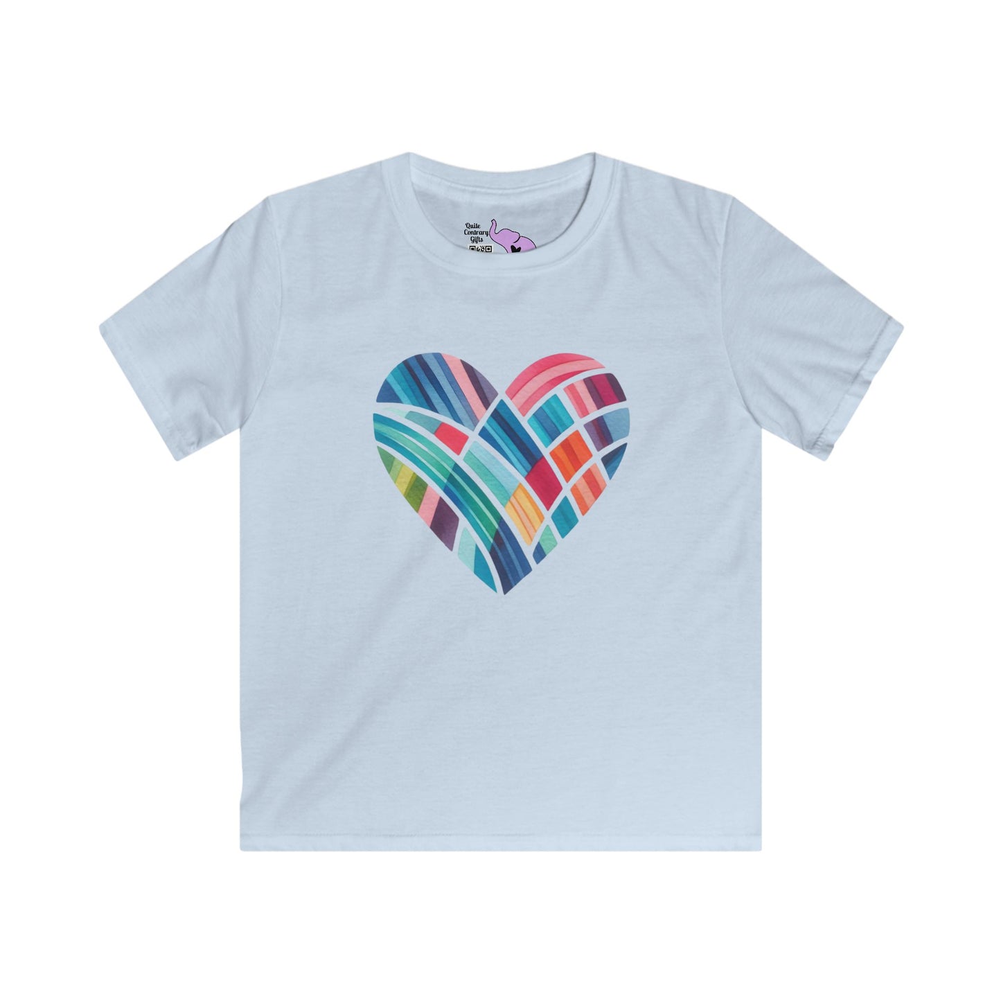 ""Painted with Love Youth Softstyle Tee