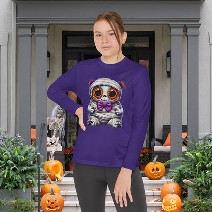 Mummy Bear Youth Long Sleeve Tee