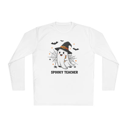 Spooky Teacher Adult Long Sleeve Tee