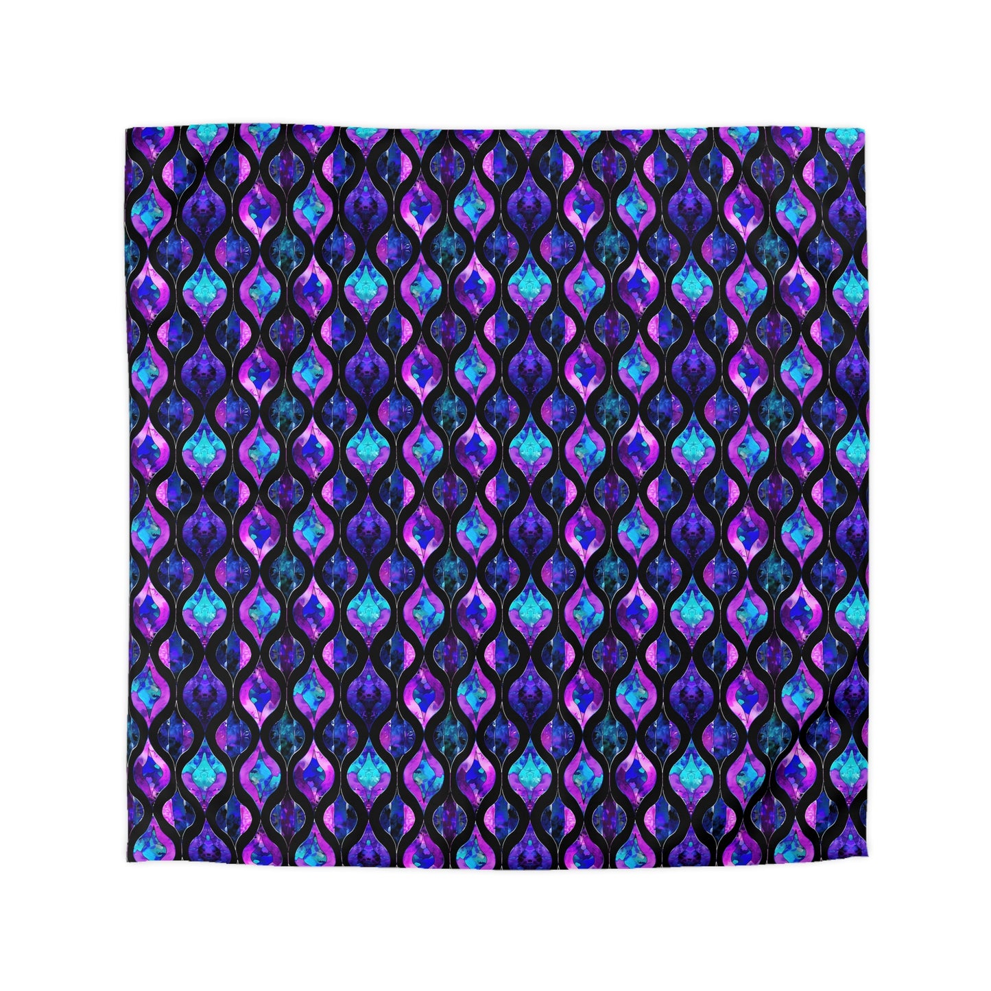 Midnight Cathedral Microfiber Duvet Cover