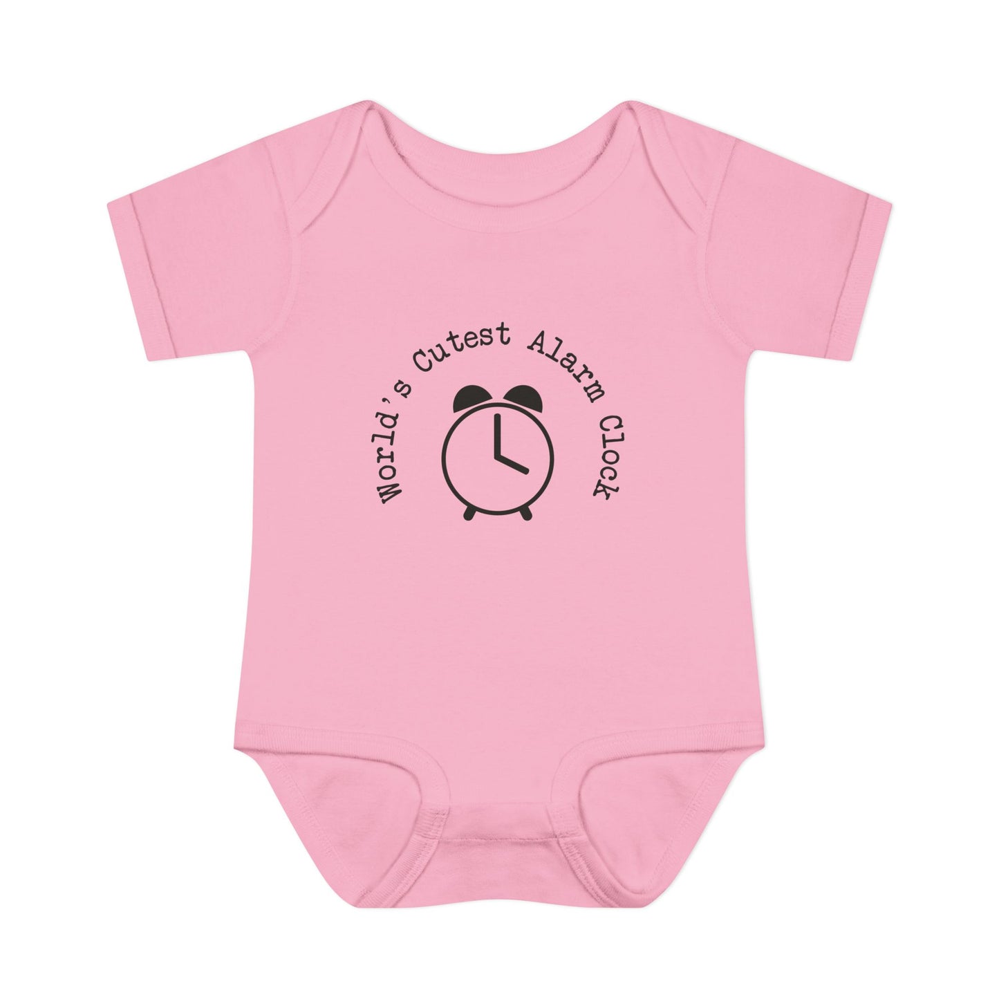 World's Cutest Alarm Clock Infant Onesie