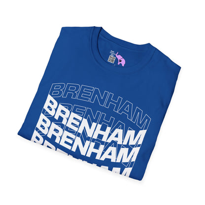 Brenham (Triple Arched) Texas Adult Unisex Tshirt