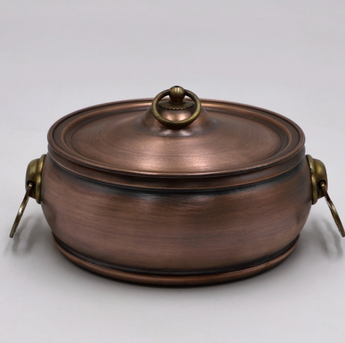 Small Copper Hot Pot Single Serve