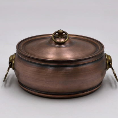 Small Copper Hot Pot Single Serve