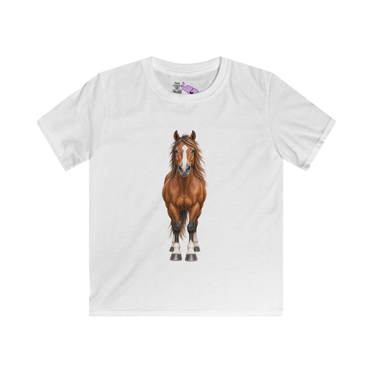 ""Front to Back Horse Lover Youth Softstyle Tee
