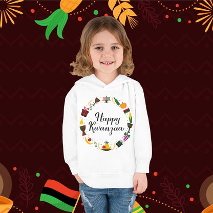 Happy Kwanzaa Wreath Toddler Hoodie