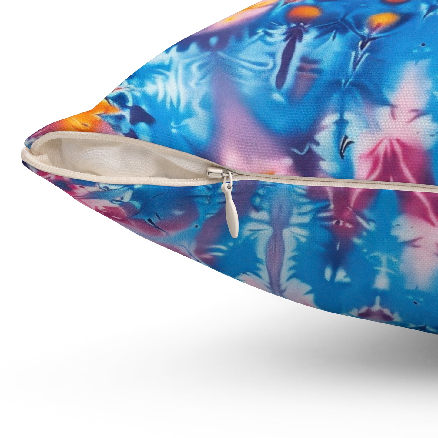 Trippy Taffy Throw Pillow