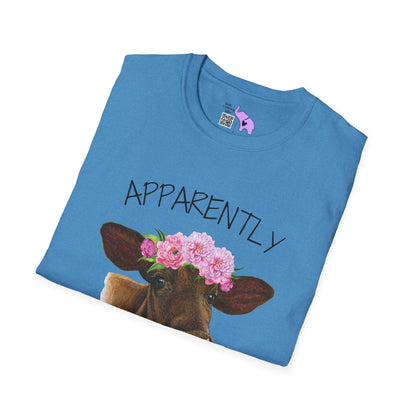 Apparently I Have An Attitude. Who Knew? Adult T-shirt