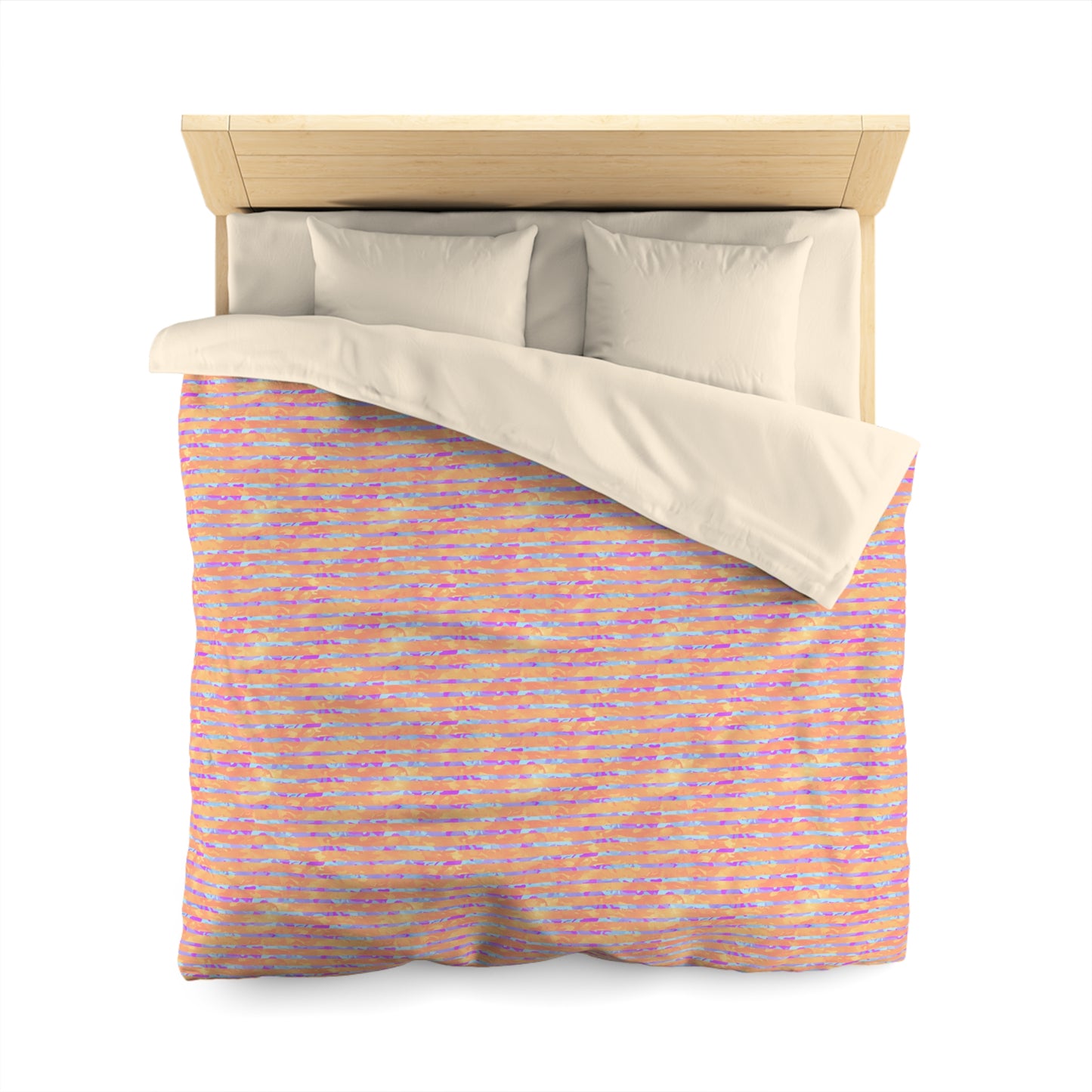 Split Spectrum Camo Microfiber Duvet Cover