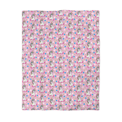Twinkle Toes Unicorns Duvet Bedding Set