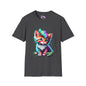 Cute Colorful Kitten 2 Adult T-shirt