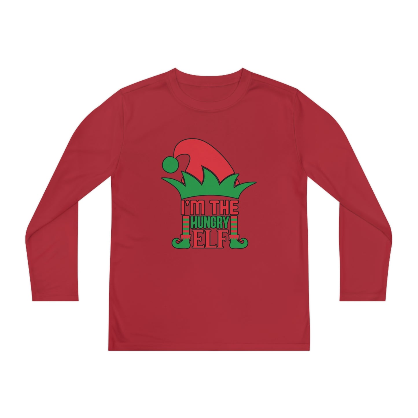 I'm The Hungry Elf Youth Long Sleeve Tee