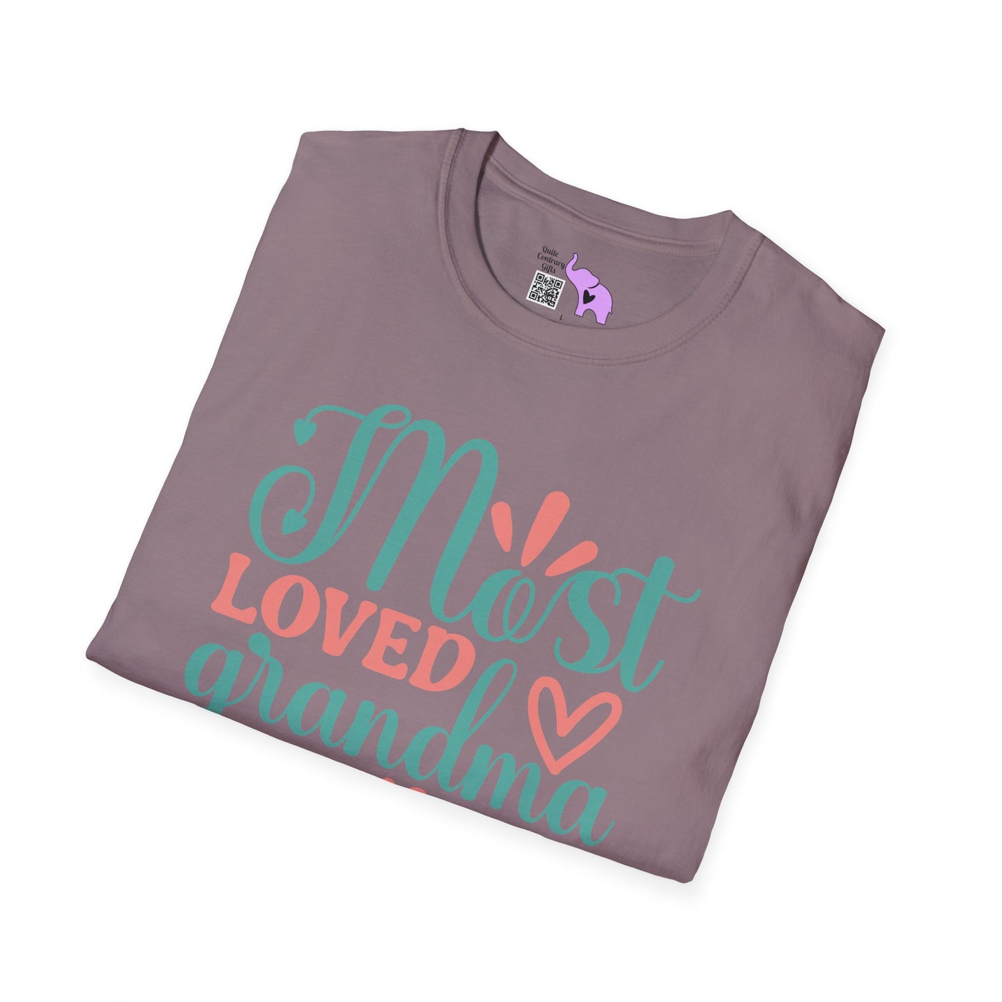 Most Loved Grandma Adult T-shirt